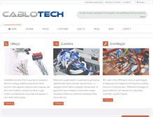 Tablet Screenshot of cablotech.com